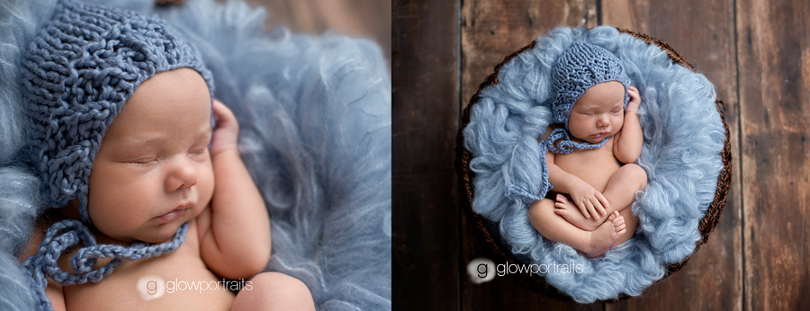 dawson creek newborn photographer newborn bonnet, newborn from up above