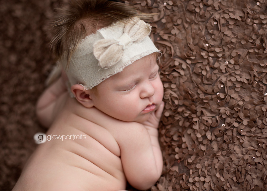 fort st john bc newborn photographer newborn beanbag pose
