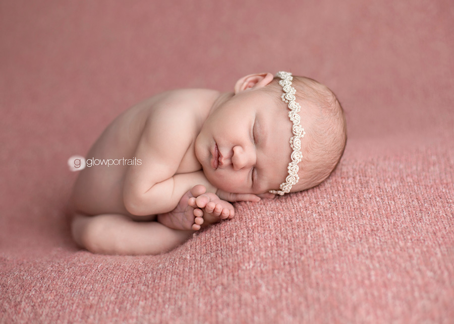 fort st john baby photographer taco pose, beanbag pose, newborn photography posing