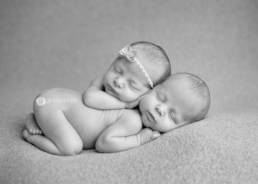 twin pose on beanbag