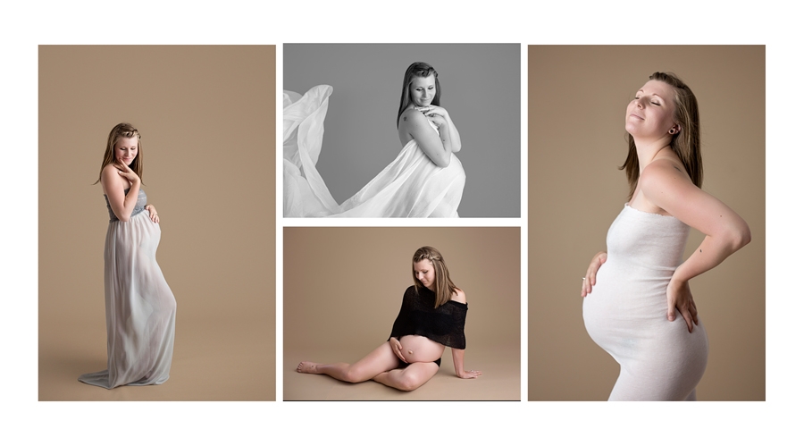 flowing maternity dress