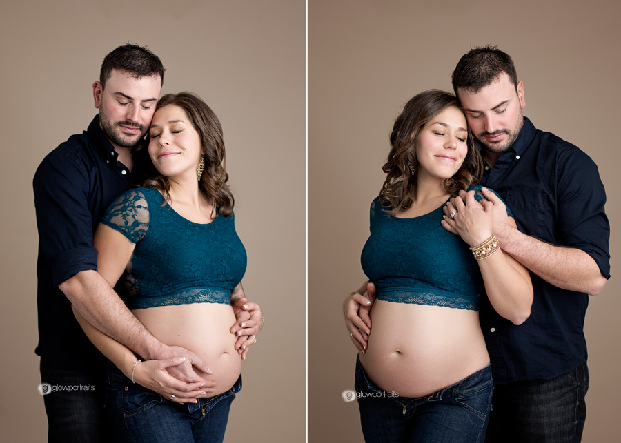couple maternity pose