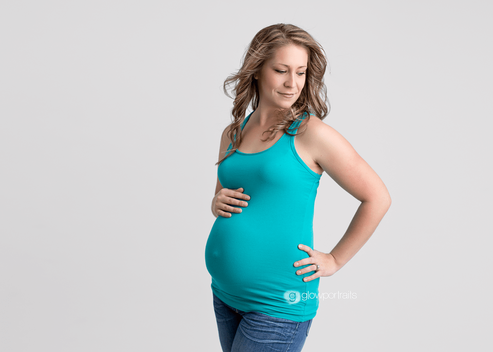 pregnancy pose for photography session