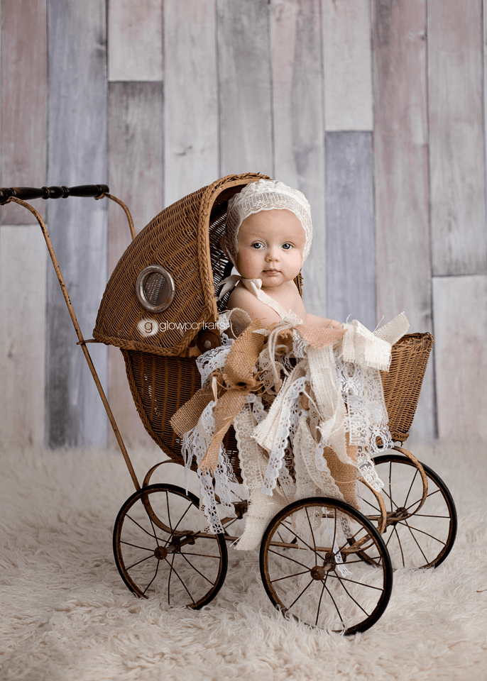 baby in carriage buggy