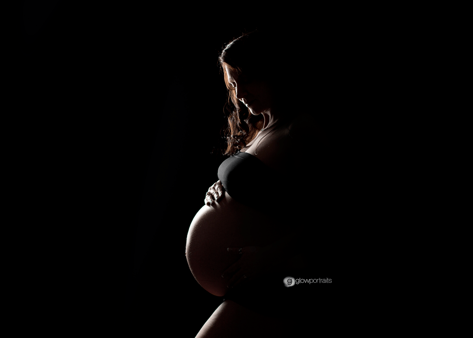 silhouette maternity image