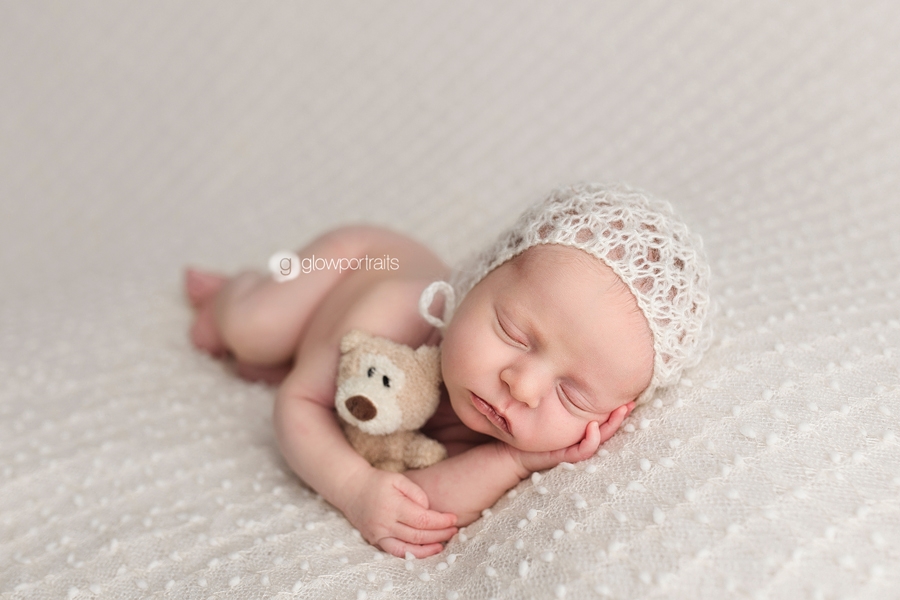 glow portraits baby photographer