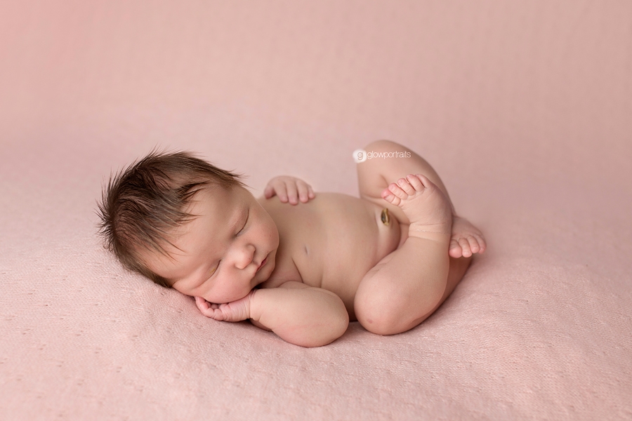 glow portraits newborn photography