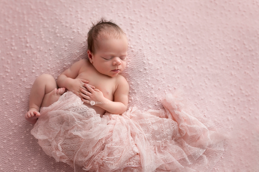 glow portraits newborn photography