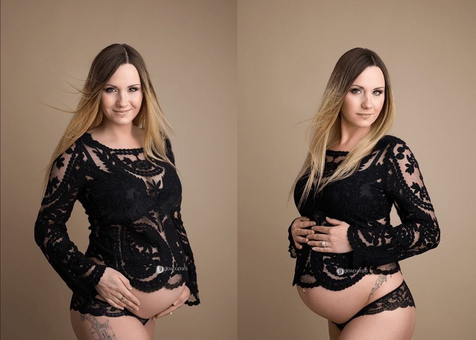 glow portraits maternity