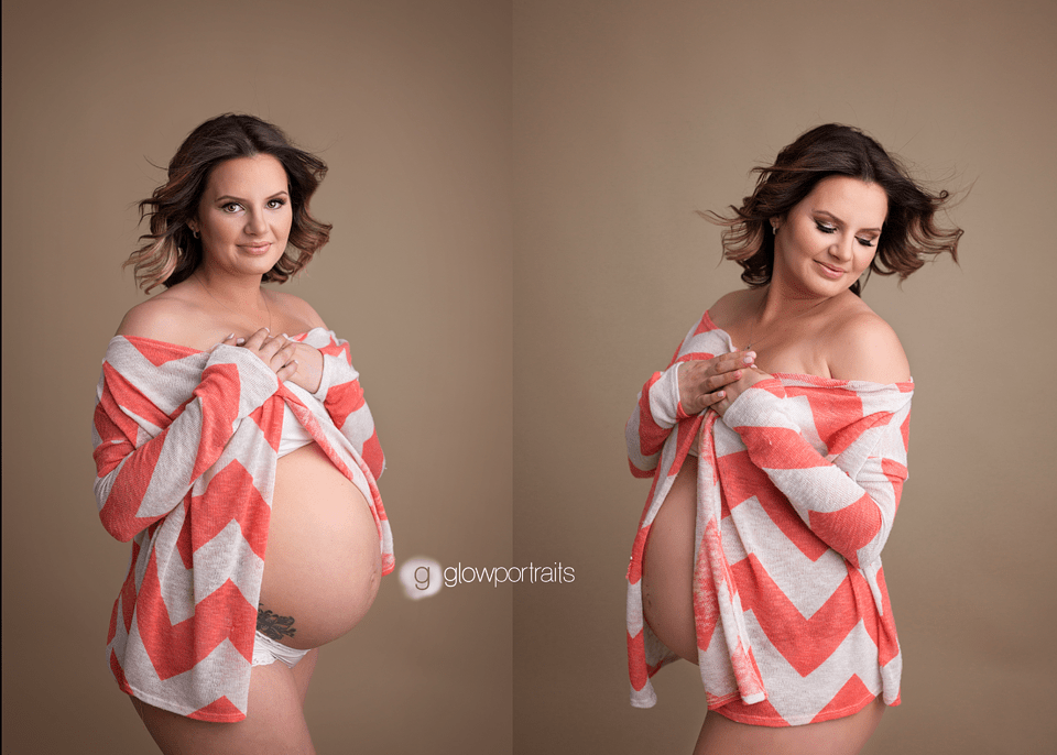 maternity photography glow portraits