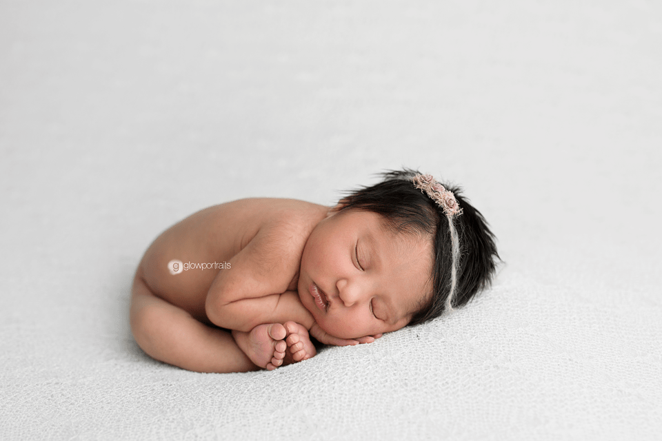 glow portraits newborn photography