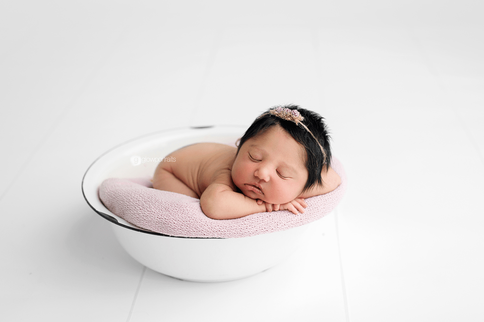 glow portraits newborn